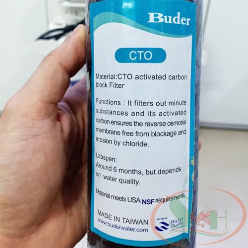 Lõi Số 3 Than Hoạt Tính Dạng Nén Buder Cto