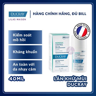 Lăn khử mùi Ducray Hydrosis Control 40ml