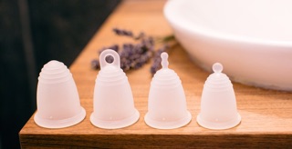 Cốc nguyệt san Silja - của Đức (Kèm túi vải. Tặng thêm cốc tiệt trùng, 10 viên tiệt trùng)