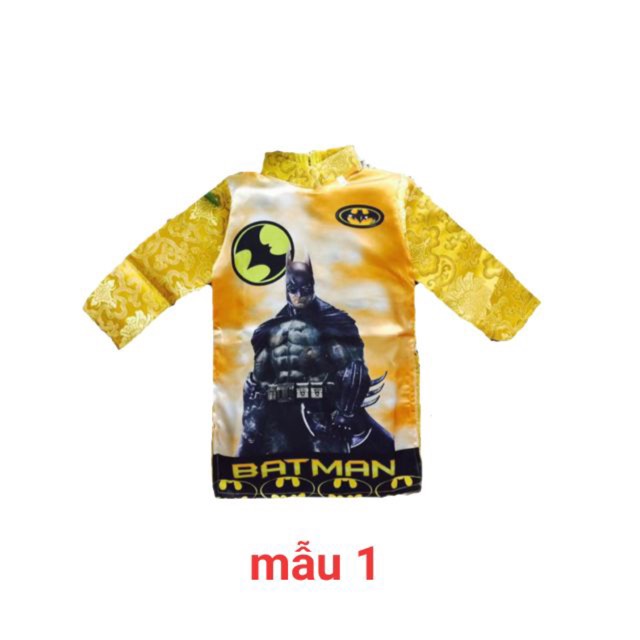 Áo dài gấm 3D cho bé trai hàng bán shop (8-21kg)