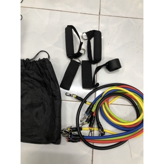 Bộ dây kéo ngũ sắc tập gym