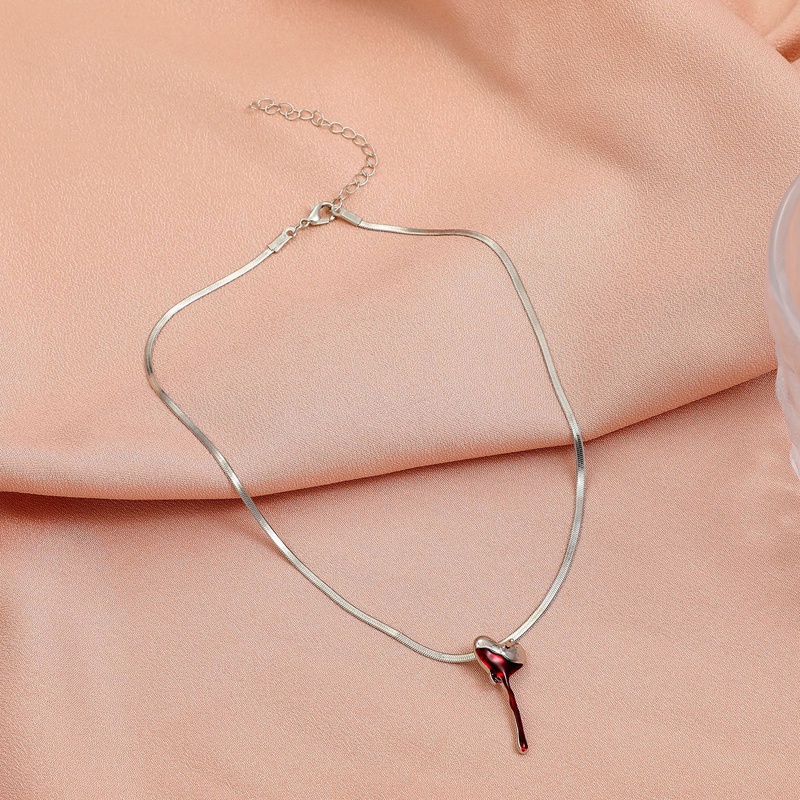 Dây chuyền mặt trái tim mũi tên kiểu cổ điển thời trang