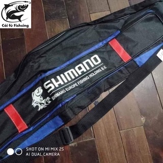 Bao đựng cần Shimano 1 ngăn chính và 2 ngăn phụ