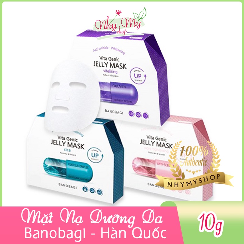 (Hàng Auth) MẶT NẠ BANOBAGI VITA GENIC JELLY MASK