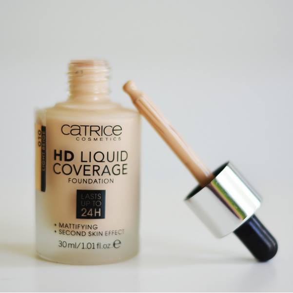 Catrice HD Liquid Coverage Foundation (30ml, hàng xách Đức bill đầy đủ)