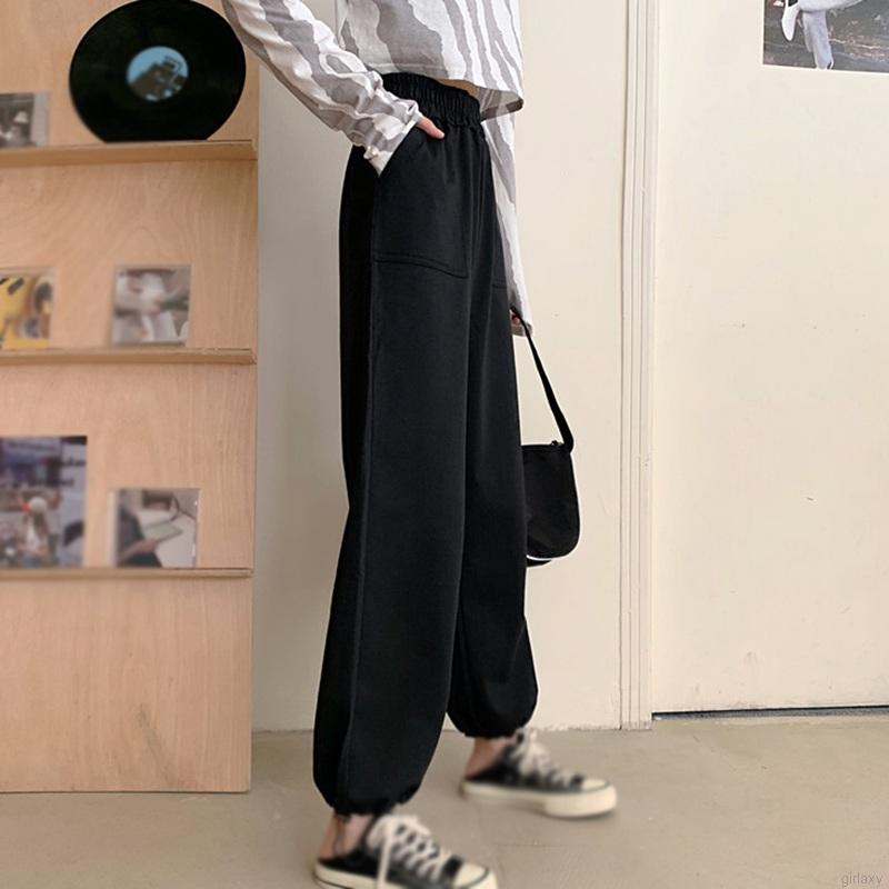 Quần dài thời trang thể thao Hàn Quốc cho nữ