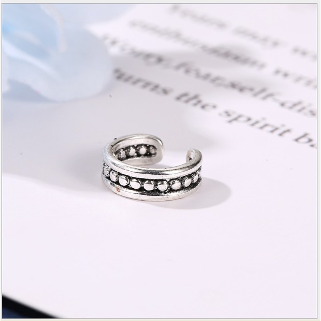 Khuyên Tai Bông Tai Nữ Kẹp Vành Tai Phong Cách Giả Cổ Không Cần Bấm Lỗ