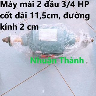 Máy mài 2 đá 3/4 Hp 100% dây đồng / Máy mài 2 đầu
