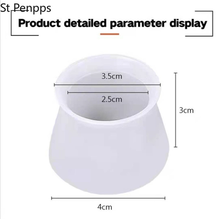 Bộ 4 Miếng Silicon Bọc Chân Bàn Ghế Bảo Vệ Sàn Nhà Chống Trượt 2022