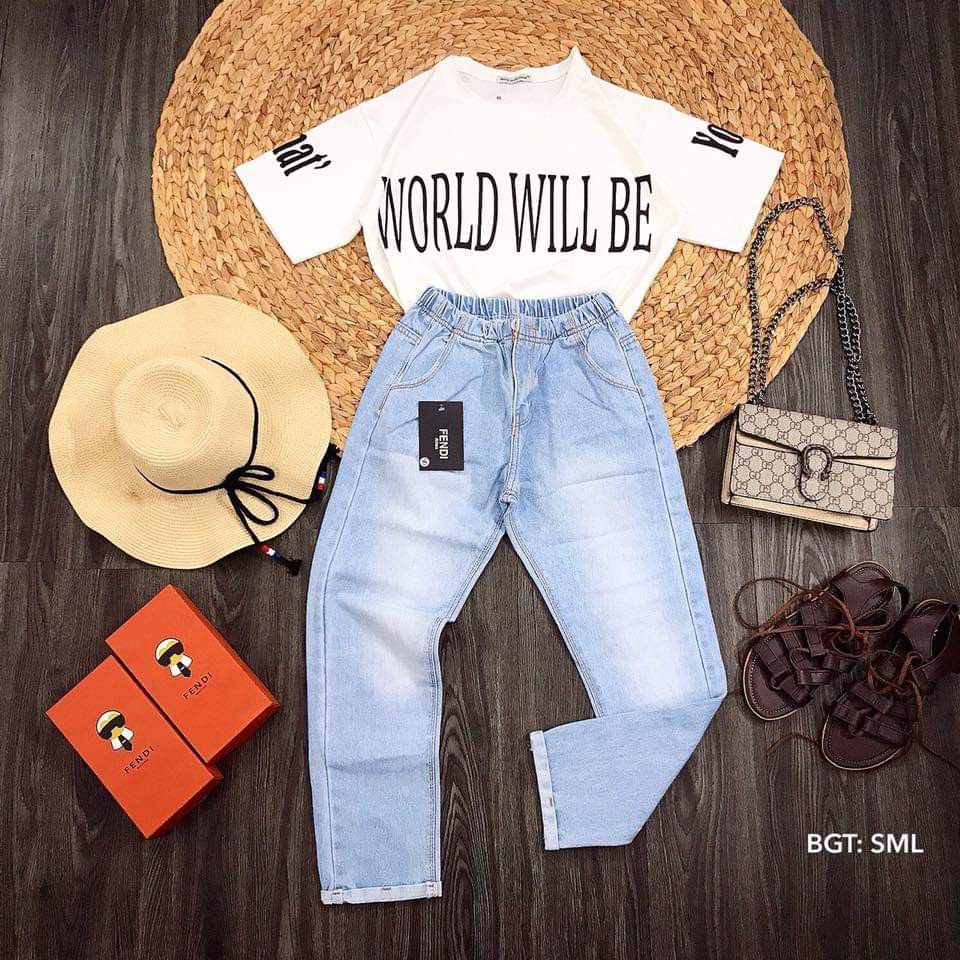 Quần Baggy Jean Trơn | BigBuy360 - bigbuy360.vn