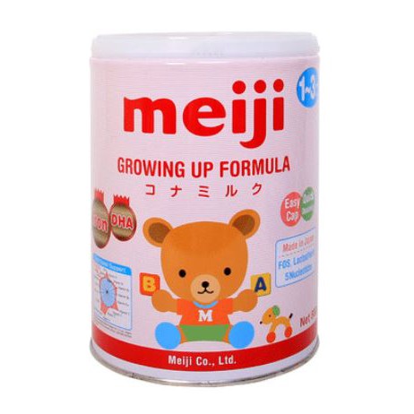 Sữa bột Meiji 1-3 tuổi Growing up Formula 800g (nhập khẩu chính hãng)