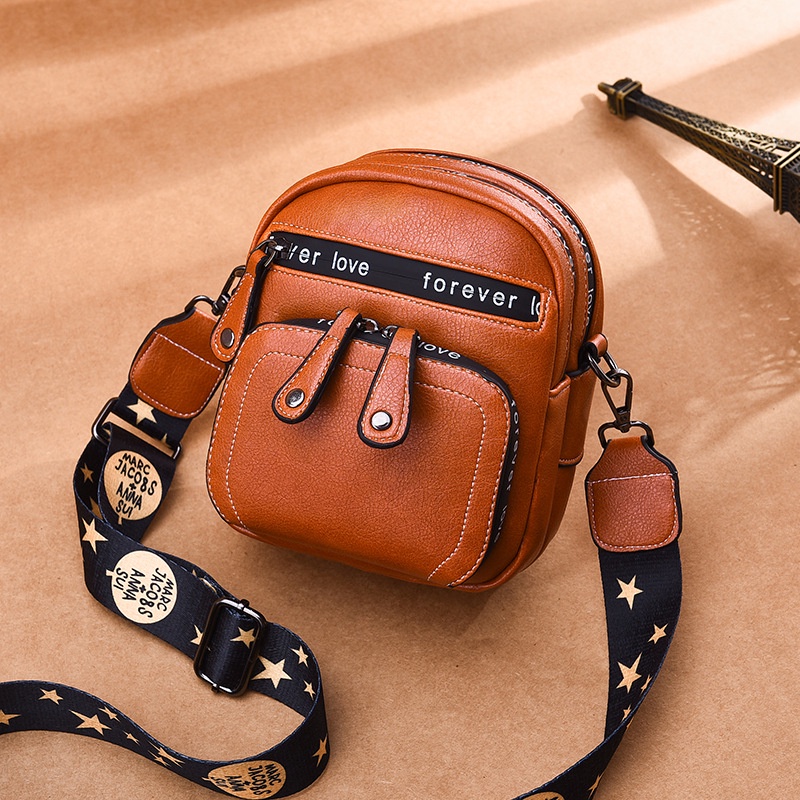 IELGY Túi Đeo Vai In Họa Tiết Thời Trang Hàn Quốc