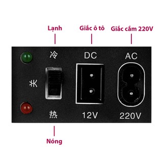 Tủ lạnh Amoi mini 8L (Hàng có sẵn)