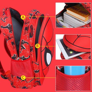 KD🐤Cặp đi học hình Siêu nhân Spiderman