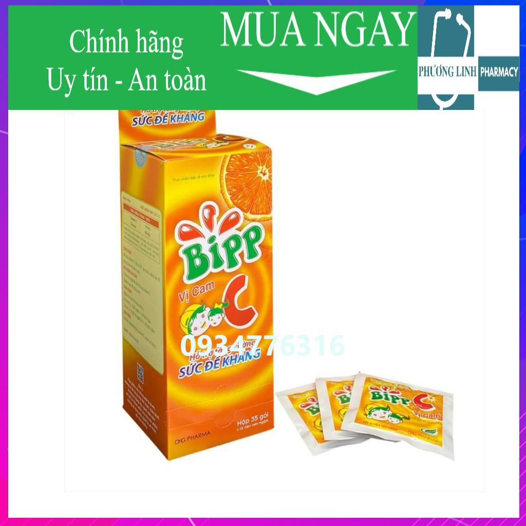 ✅ Kẹo ngậm Bipp C DHG Hộp 35 gói