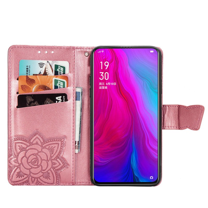 Bao Nắp Gập Chất Giả Da Cho Điện Thoại Oppo Reno Ốp | BigBuy360 - bigbuy360.vn
