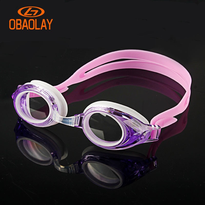 Kính bơi cao cấp OBAOLAY lắp được mắt cận viễn loạn thị theo yêu cầu, chống UV, chống hấp hơi-Tặng kèm hộp, bịt tai-mũi
