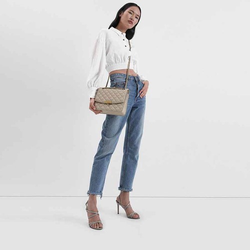 Túi xách CNK trám size 24 sang chảnh