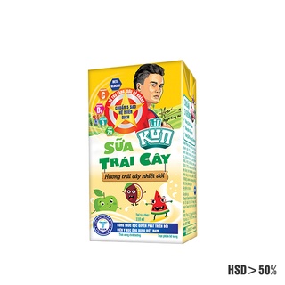 KUN sữa trái cây nhiệt đới 110ml thùng 48 hộp