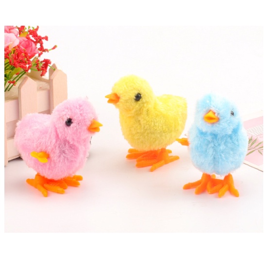 Gà dây cót con gà vặn dây cót đồ chơi cho bé dochoigo.vn