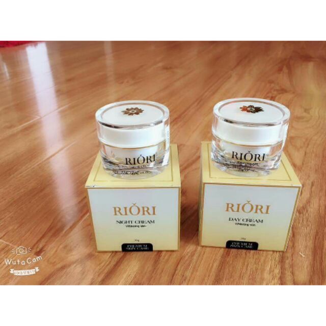 ( Tặng 1 serum Riori 185k) Bộ đôi Kem Face Riori Ngày và Đêm