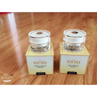 ( Tặng 1 serum Riori 185k) Bộ đôi Kem Face Riori Ngày và Đêm