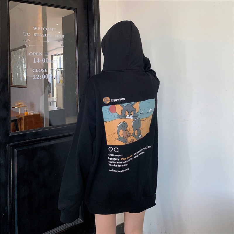 [Áo hoodie nữ form rộng] áo hoodie nữ form rộng unisex thời trang trang ulzzang hàn quốc | BigBuy360 - bigbuy360.vn