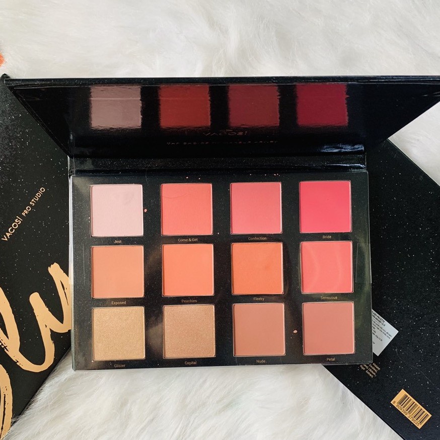 Bảng má hồng Vacosi 12 ô - 66BP Blush (MP6968)