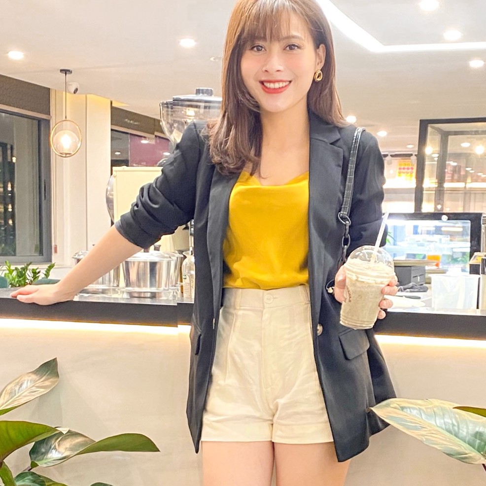Áo Blazer Nữ 2 Lớp Dáng Suông -  Màu Đen 0108BL - Thời Trang Nữ Tim & Ann | BigBuy360 - bigbuy360.vn