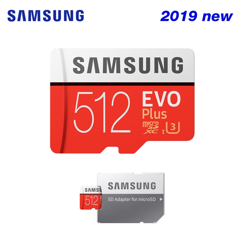 SAMSUNG Thẻ Nhớ Micro Sd Evo Plus 512gb 256gb 128gb C10 Microsd