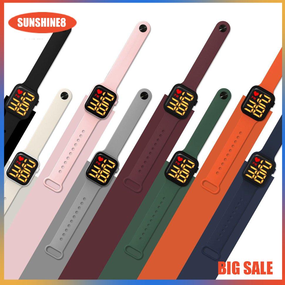 🎯Đồng hồ thông minh 🎯màn hình cảm ứng chống nước có đèn LED cho trẻ em