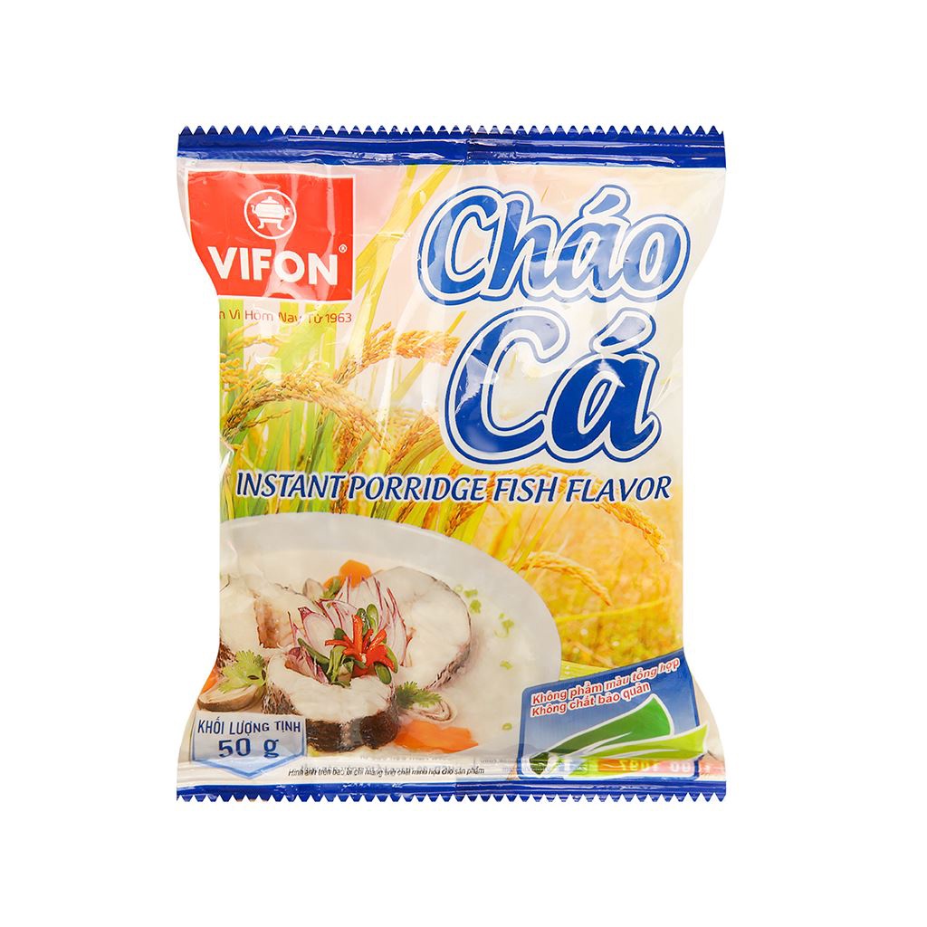Thùng 50 gói cháo Vifon vị cá 50g
