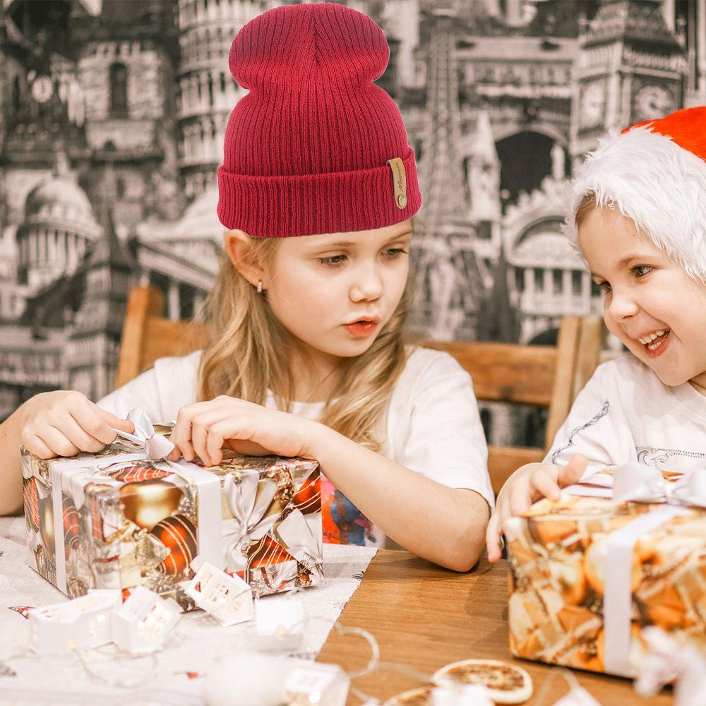 Mũ Len Beanie Dễ Thương 5 Màu Lựa Chọn