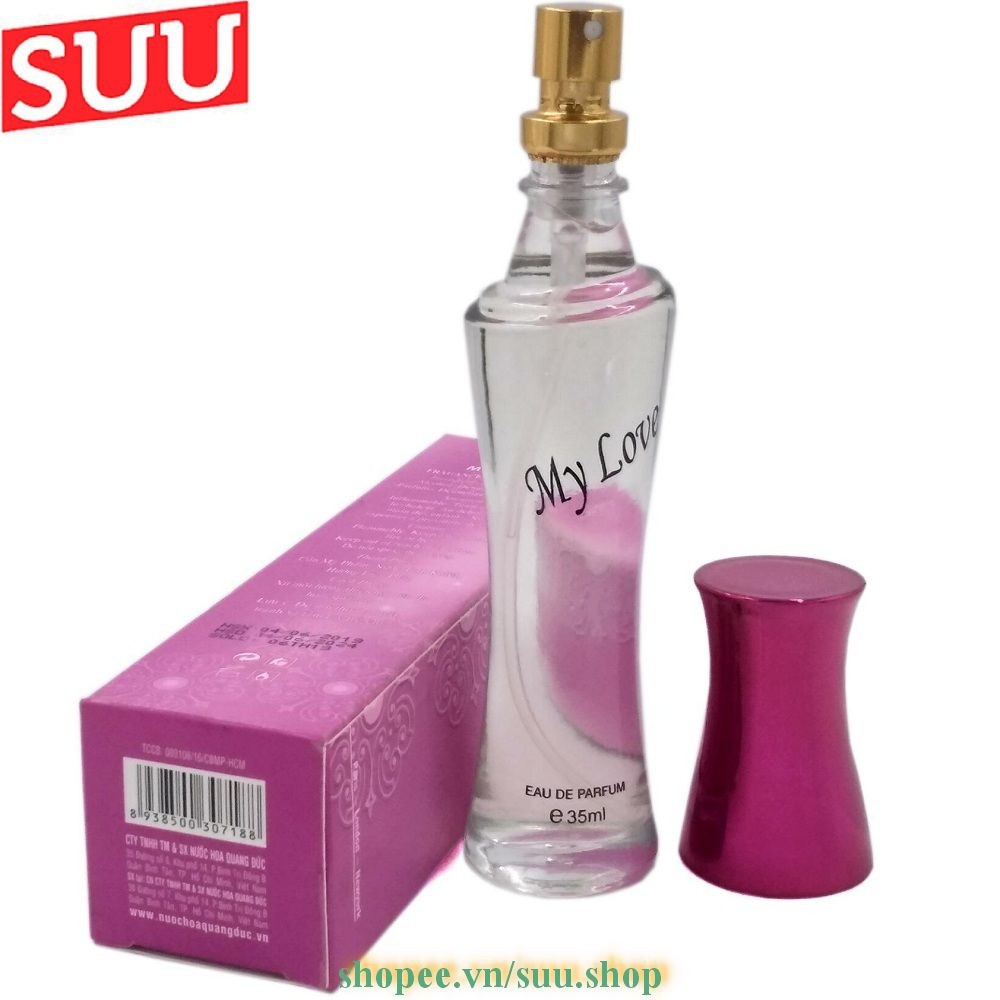 Nước Hoa Nữ 35ml My Love suu.shop cam kết 100% chính hãng