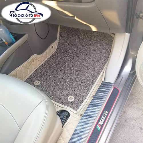Thảm lót sàn ô tô 5D,6D Nissan Sunny Giảm ồn, Không mùi, Chống thấm nước