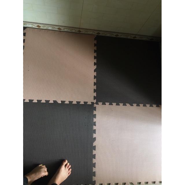 thảm xốp ghép sàn 60x60x1cm lỗi nhỏ tùy tấm ngầu nhiên (có lỗi, có nguyên)