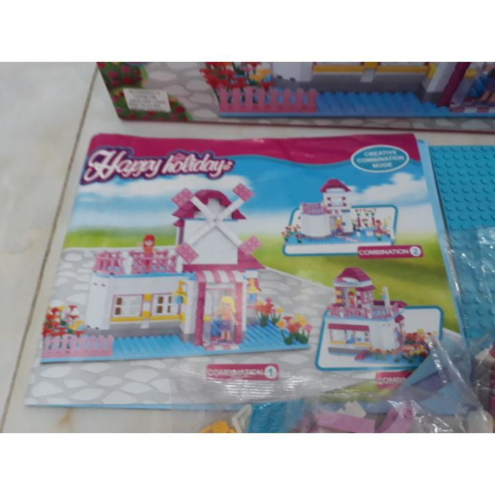 BỘ LÁP RÁP BIỆT THỰ CHO BÉ