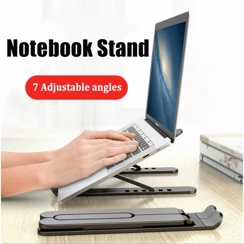Giá đỡ laptop 11 13 15 17 Notebook  Pro Air Pad bằng hợp kim nhôm chống trượt có thể điều chỉnh