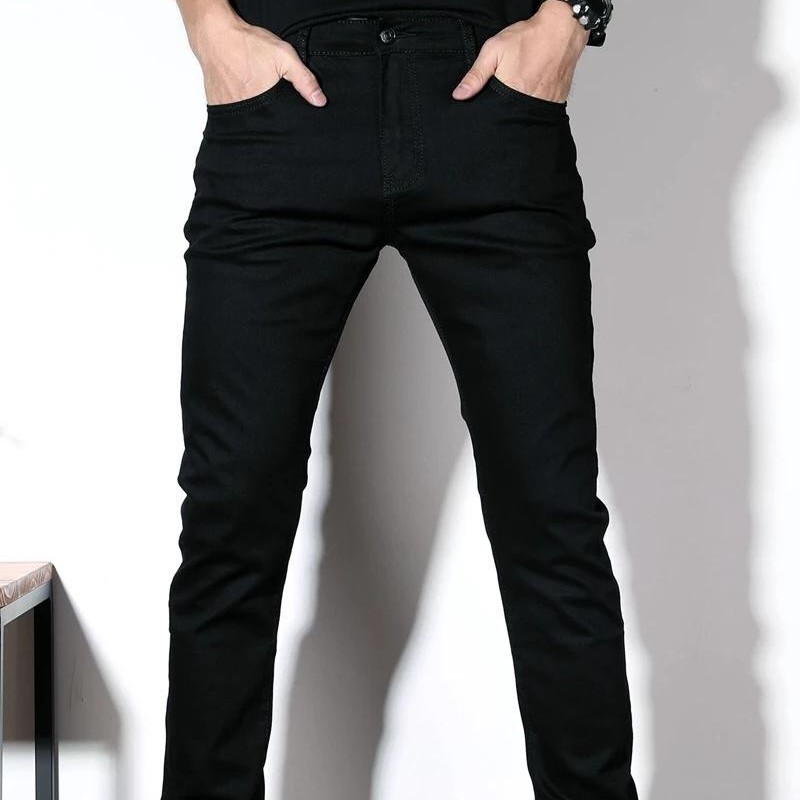 🌟HCM🌟🌺🌺️⚡ [FREESHIP 99K] [Ảnh] Quần Jean HOT Năm 2019 Cho Nam Nữ 12++ QJ Đen Trơn | BigBuy360 - bigbuy360.vn