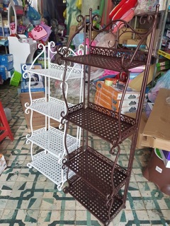 Kệ sắt để đồ loại to 4 tầng