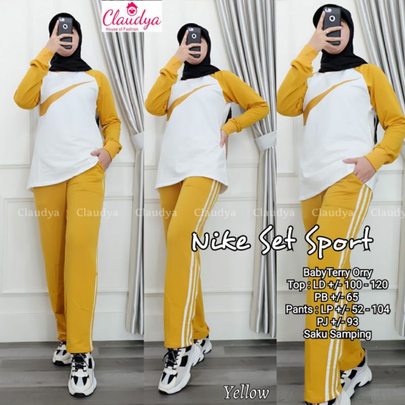 Set Đồ Thể Thao Nike Năng Động Thời Trang Cho Nữ