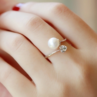 Nhẫn hợp kim hình chữ love xinh xắn