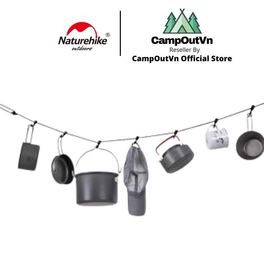 Naturehike đồ cắm trại campoutvn dây móc đồ cắm trại du lịch dã ngoại A111