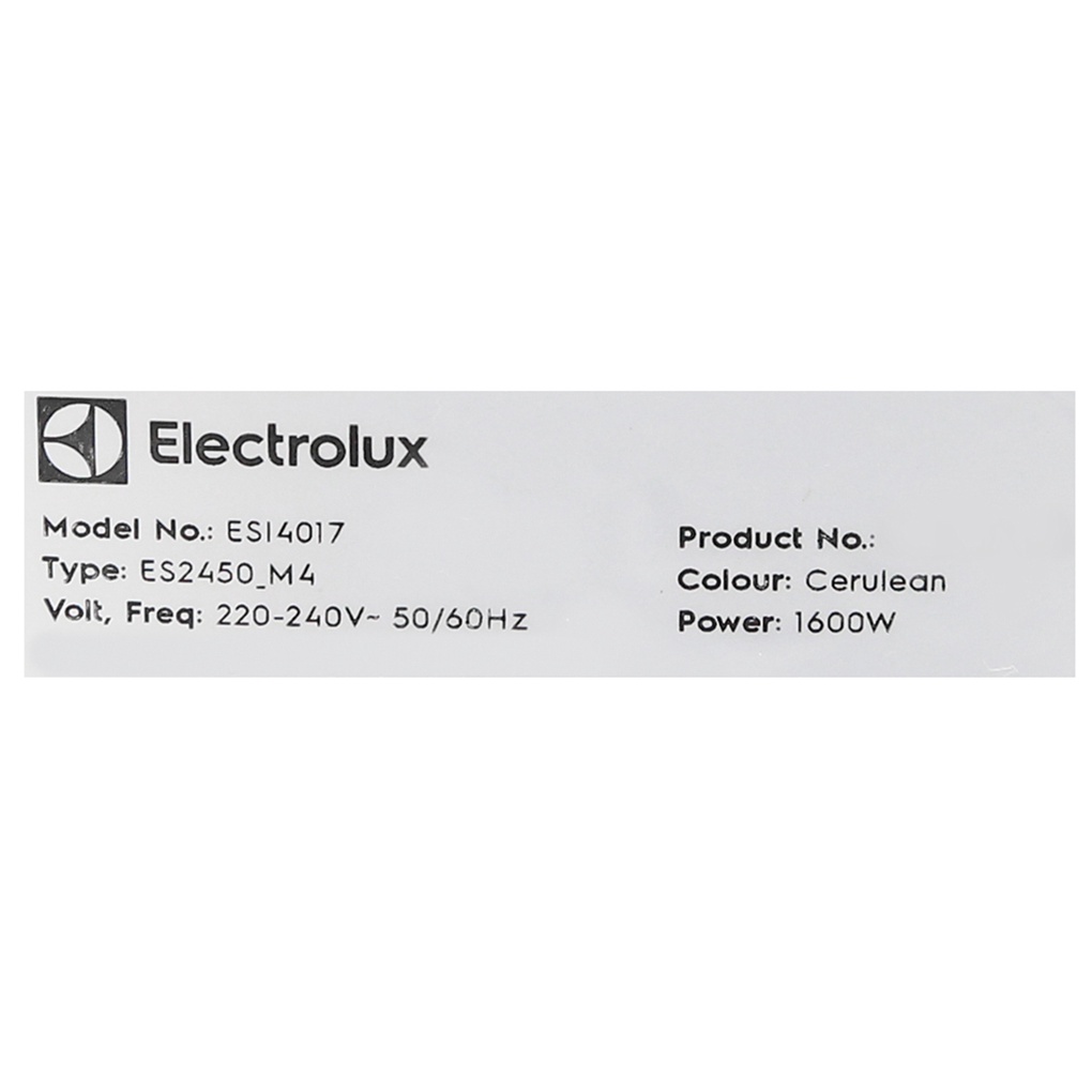 Bàn ủi hơi nước Electrolux ESI4017