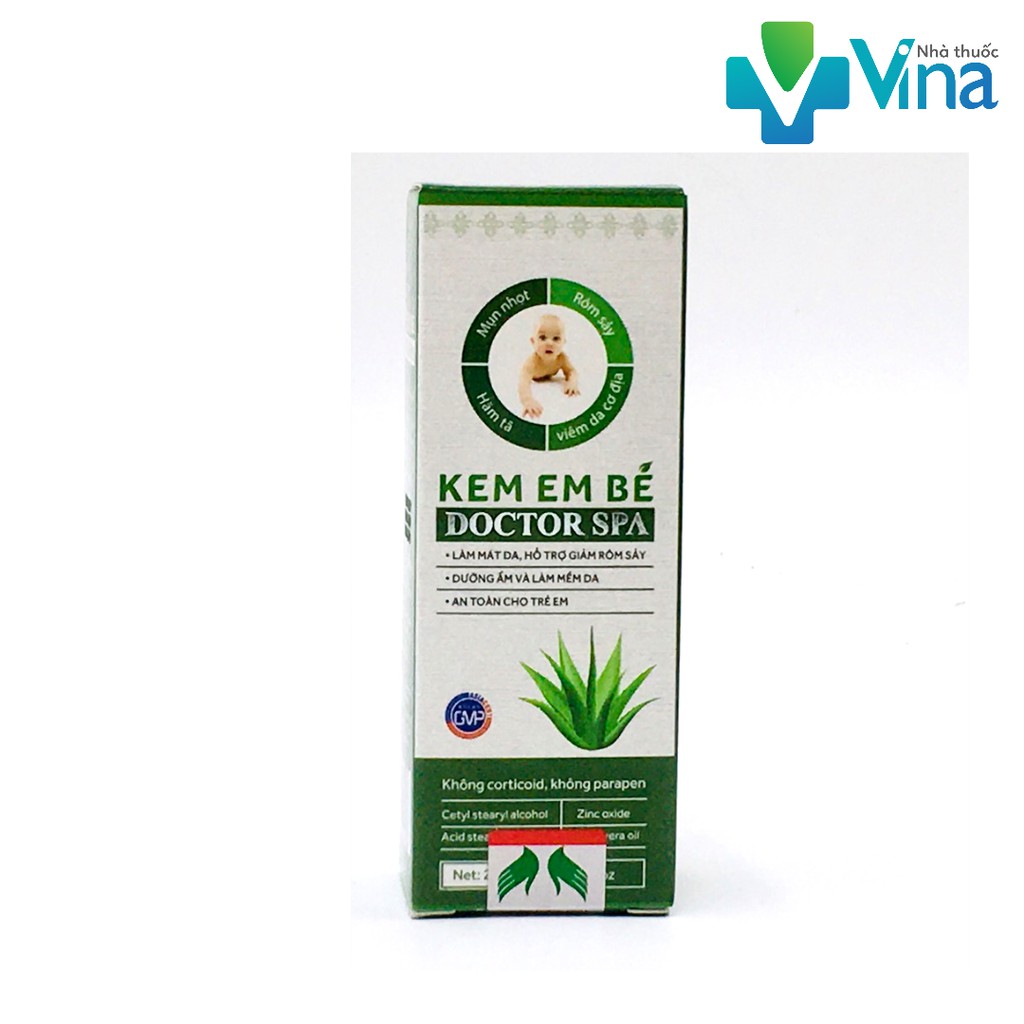 DOCTOR SPA KEM EM BÉ ( HỖ TRỢ GIẢM RÔM SẢY ) 20 GRAM