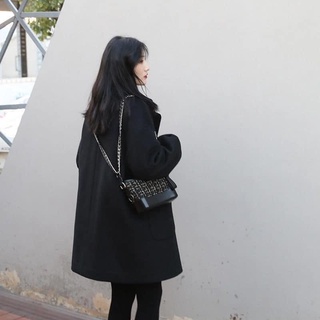 Áo dạ dáng dài phong cách Hàn quốc