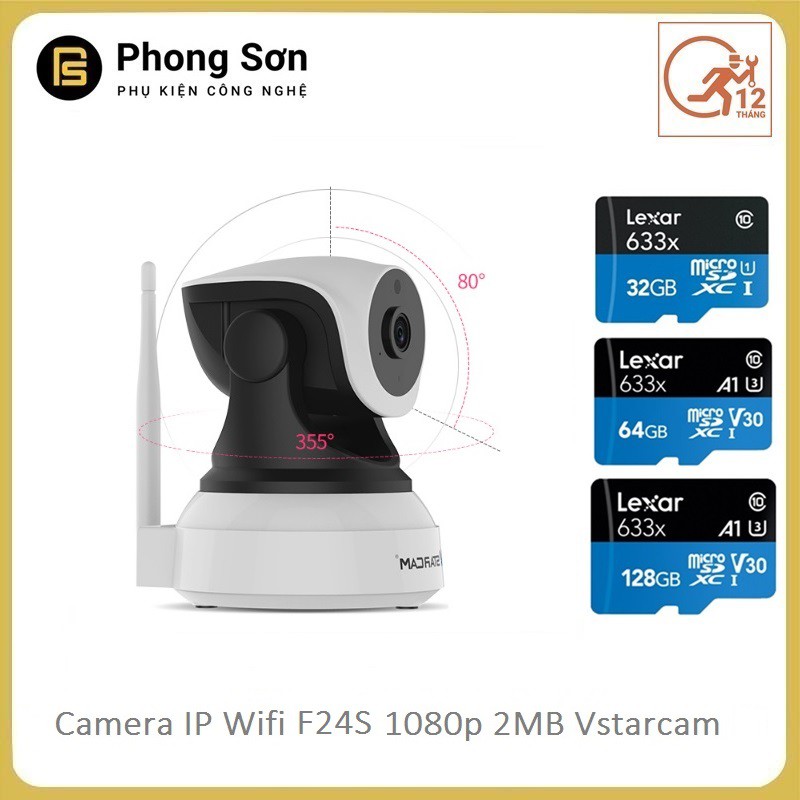 Camera wifi IP Vstarcam F24s Full HD 1080P