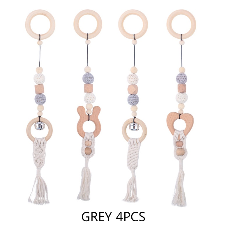 Bộ 4 Món Đồ Chơi Treo Cho Bé Sơ Sinh