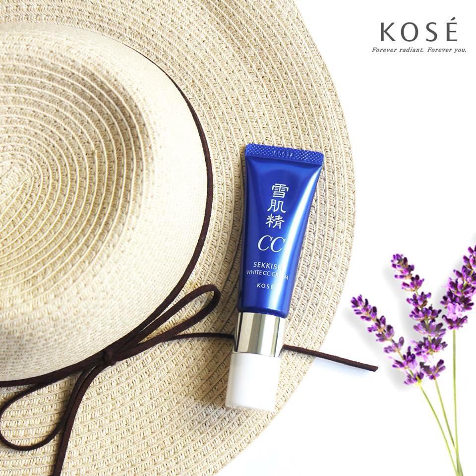 Kem trang điểm Kose Sekkisei White CC Cream SPF50/PA++++ (hàng chính hãng)