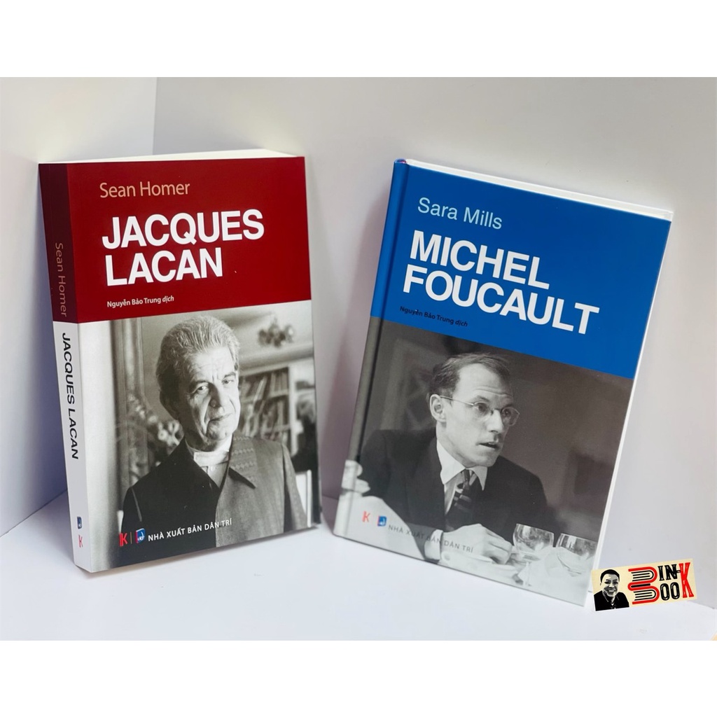 Sách - (Bộ 2c) Jacques Lacan và Michel Foucault - Sean Homer và Sara Mills - Khaiminhbook – NXB Dân Trí